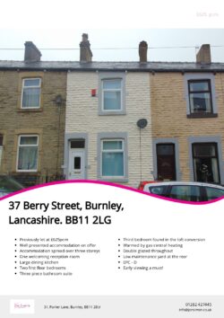Brochure for Berry Street