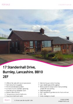 Brochure for Standenhall Drive