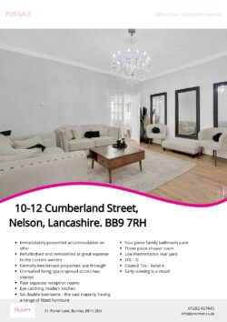 Brochure for Cumberland Street