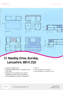 Brochure for Reedley Drive