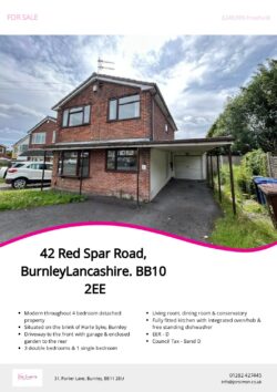Brochure for Red Spar Road