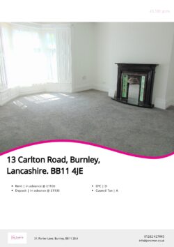 Brochure for Carlton Road