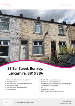 Brochure for Bar Street
