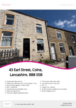 Brochure for Earl Street