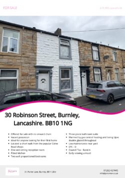 Brochure for Robinson Street