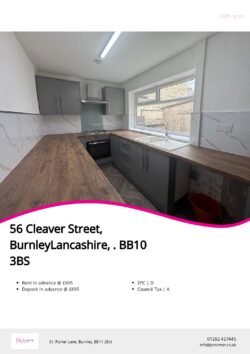 Brochure for Cleaver Street