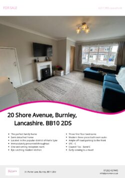 Brochure for Shore Avenue