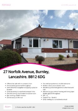 Brochure for Norfolk Avenue