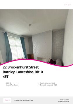 Brochure for Brockenhurst Street