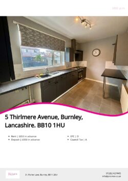 Brochure for Thirlmere Avenue