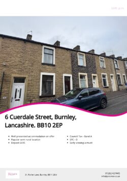 Brochure for Cuerdale Street