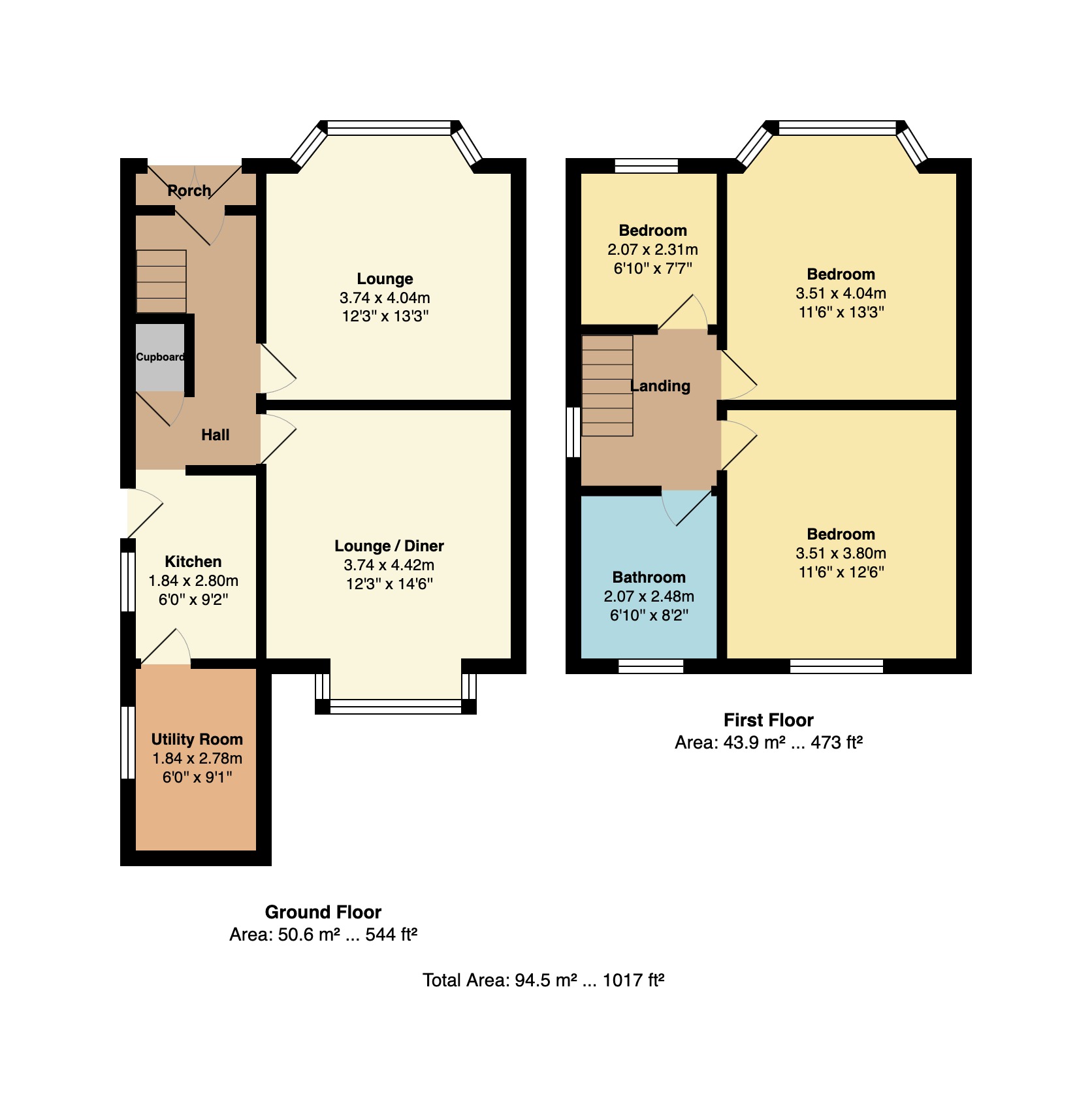 Floorplan for Bury New Road, Ramsbottom