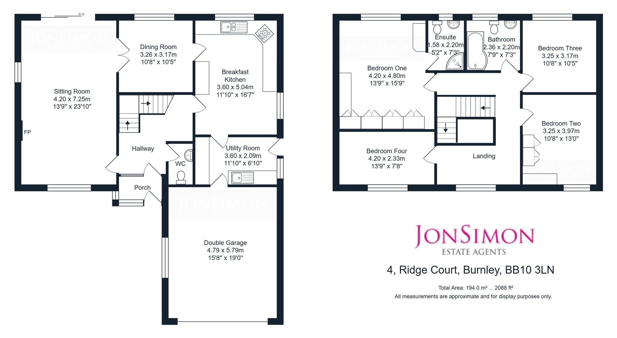 Floorplan for Ridge Court