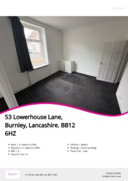 Brochure for Lowerhouse Lane