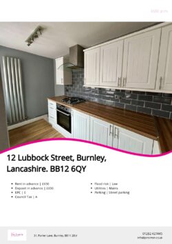 Brochure for Lubbock Street