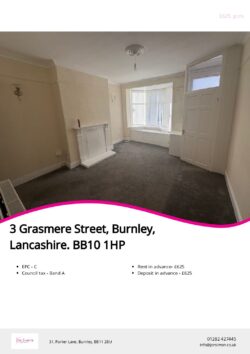 Brochure for Grasmere Street