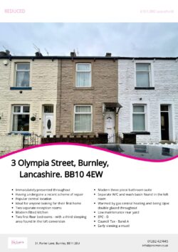 Brochure for Olympia Street