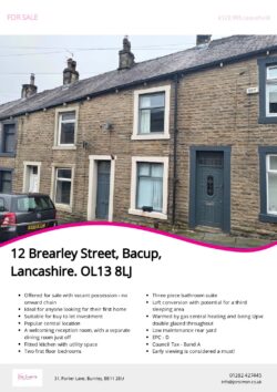 Brochure for Brearley Street