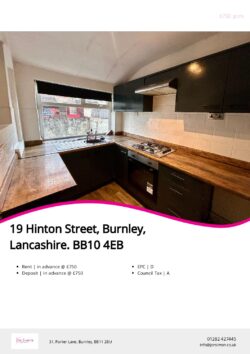 Brochure for Hinton Street