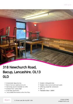 Brochure for Newchurch Road
