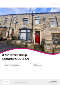 Brochure for Ash Street