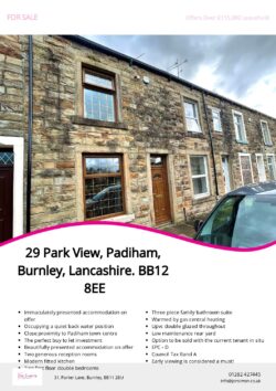 Brochure for Park View, Padiham