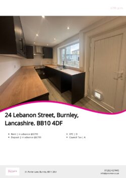 Brochure for Lebanon Street