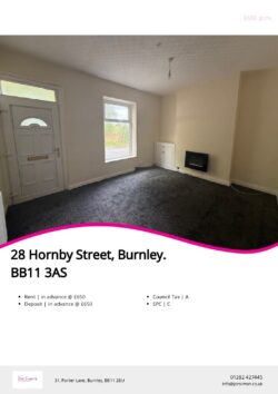 Brochure for Hornby Street