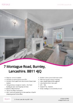 Brochure for Montague Road