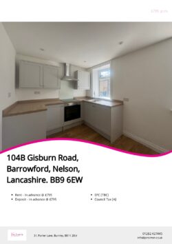 Brochure for Gisburn Road, Barrowford