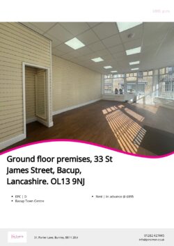 Brochure for St James Street