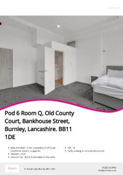 Brochure for Old County Court, Bankhouse Street