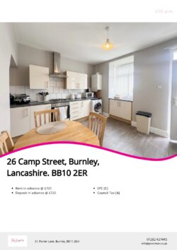 Brochure for Camp Street