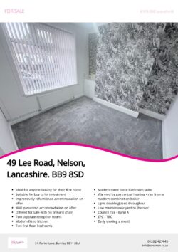 Brochure for Lee Road
