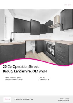 Brochure for Co-Operation Street